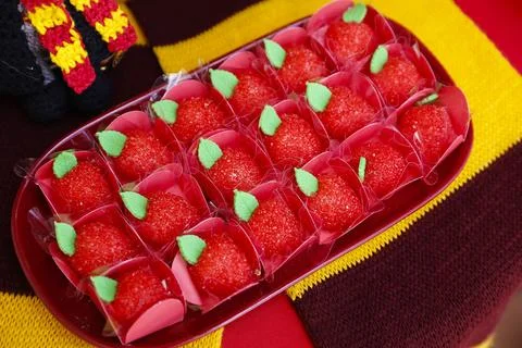 Party candy - assorted sweets for celebration Stock Photos
