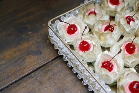 Party candy - assorted sweets for celebration Stock Photos