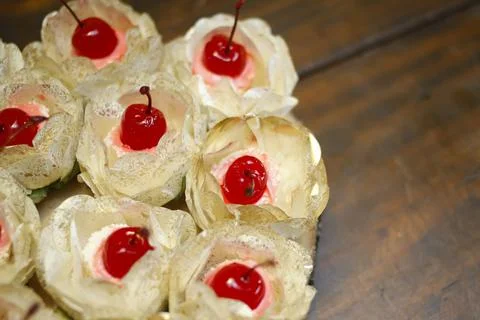 Party candy - assorted sweets for celebration Stock Photos