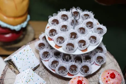 Party Candy - Candy for Celebration Stock Photos