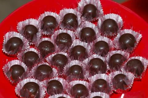Party candy - candy for celebration Stock Photos