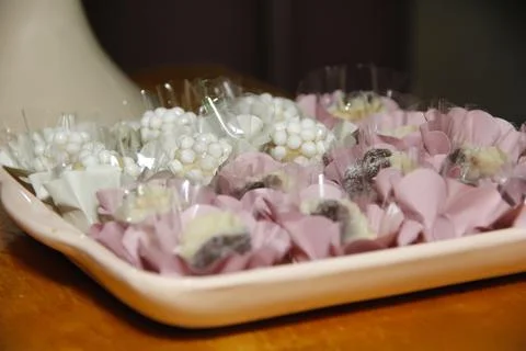 Party Candy - Candy for Celebration Stock Photos