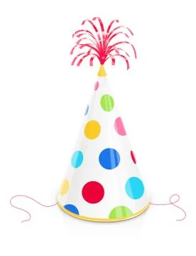 Party cap for birthday Stock Illustration