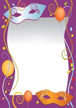 Party carnival background Stock Illustration