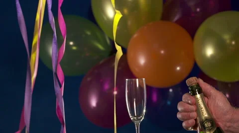 PARTY CHAMPAGNE Stock Footage 65472374