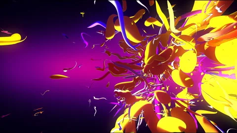 Party Color Background Stock Footage 124013116