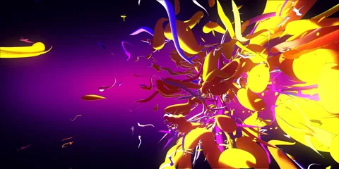 Party Color Background Stock Footage 124024459