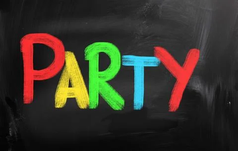 Party concept Illustrazione stock