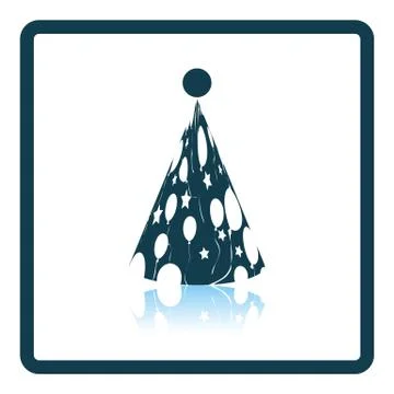 Party cone hat icon Stock Illustration