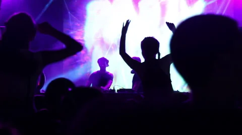 Party crowd Stock Footage 65743908