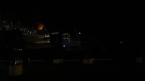 Party on a cruise ship Stock Footage 83130024