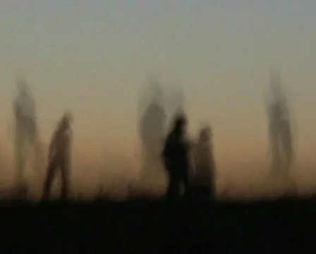Party DANCING sunset psychedelic Stock Footage 636058