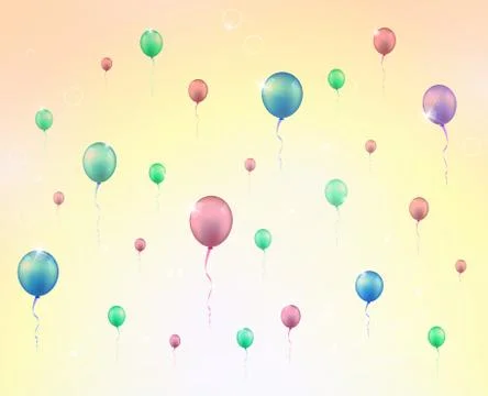 Party decoration Stock Illustration