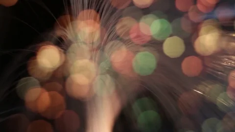 Party decoration as a multicolored motion background. Stock Footage 80932151