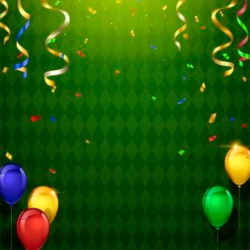 Party decorations background Stock-Illustration