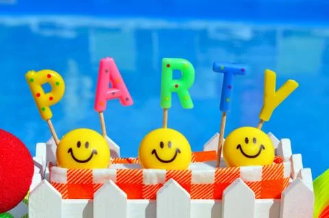 Party decorations Stock Photos