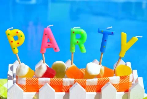 Party decorations. Stock Photos