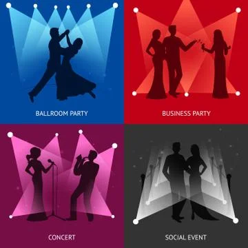 Party design concept Stock Illustration