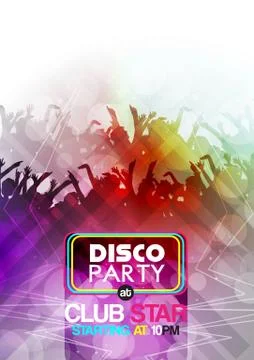 Party Design Template - Vector Illustration Stock Illustration