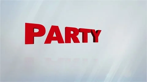 Party desires button 1 Stock Footage 20502857