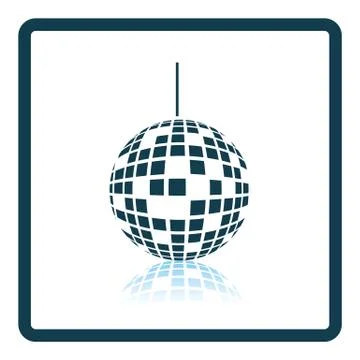 Party disco sphere icon Stock Illustration
