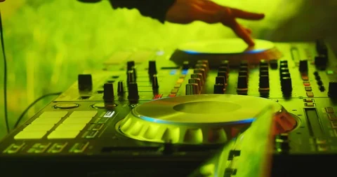 Party DJ Stock Footage 89522162
