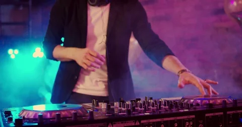 Party DJ Stock Footage 99767385