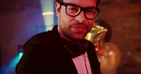 Party DJ Stock Footage 99767672