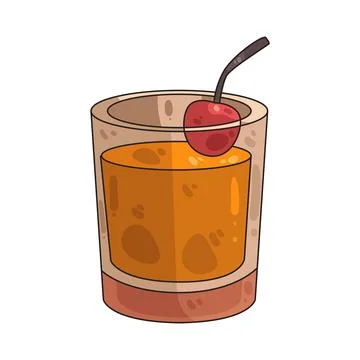 Party drinks illustration Stock Illustration