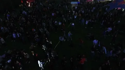 Party drone2 库存影片 143747879