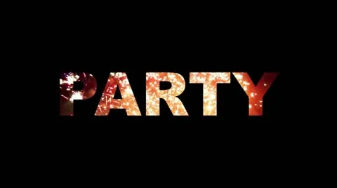 Party fireworks 01 Stock Footage 10828658