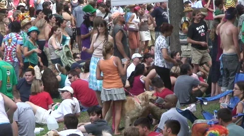 The party Stock Footage 445213