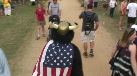 The party Stock Footage 445216