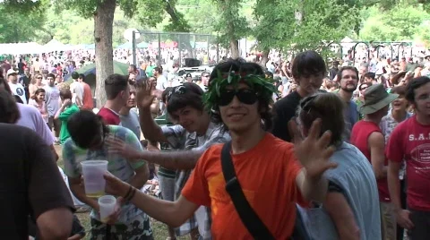 The party Stock Footage 445425