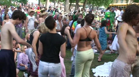 The party Stock Footage 445428