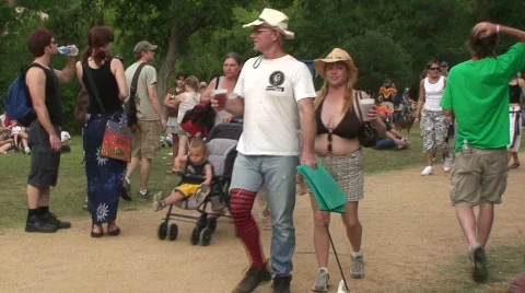 The party Stock Footage 445460