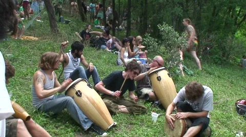 The party Stock Footage 445483