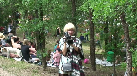 The party Stock Footage 445487