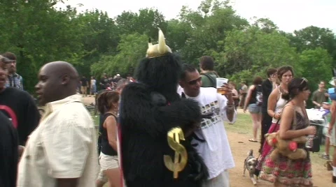 The party Stock Footage 445498