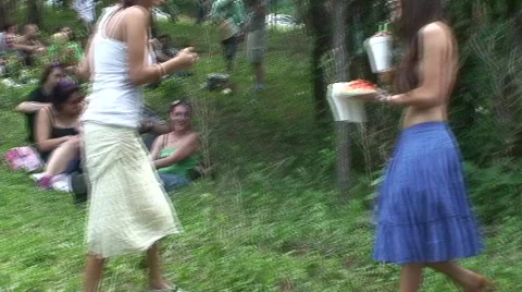 The party Stock Footage 445509