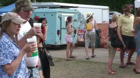 The party Stock Footage 445534