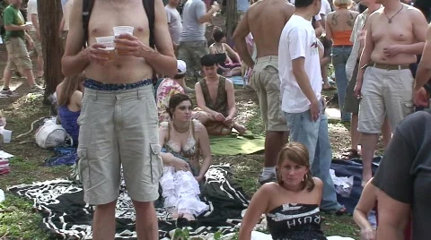 The party Stock Footage 445551