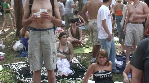 The party Stock Footage 445554