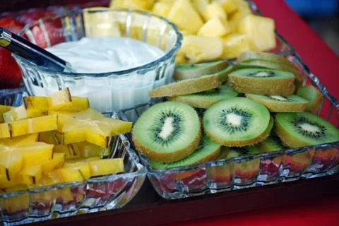 Party fruit appetizer Stock Photos