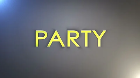 Party gold explosion text, Loop Stock-Footage 27834774