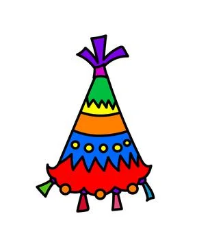 Party hat clipart Stock Illustration