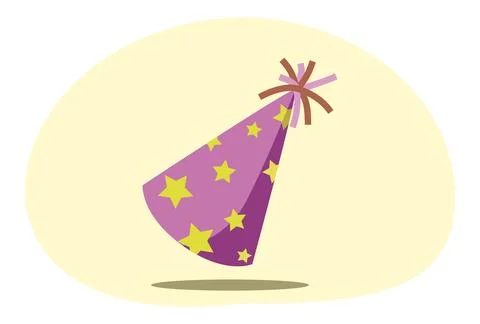 Party Hat Concept Illustration Stock Illustration