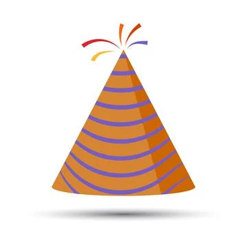 Party hat cone Stock Illustration