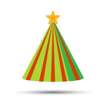 Party hat cone Stock Illustration