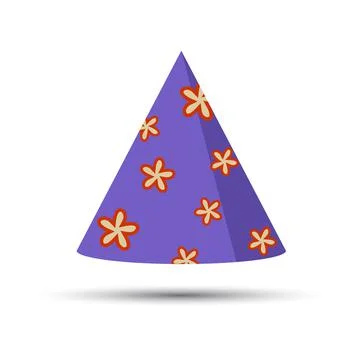 Party hat cone Stock Illustration
